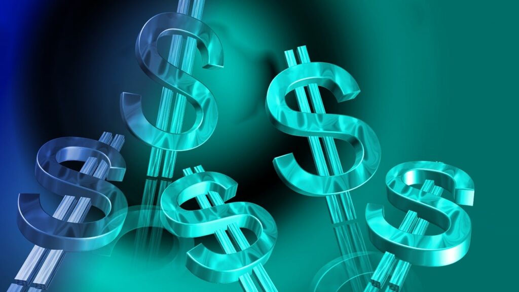 image of dollar signs Image by Anand KZ from Pixabay